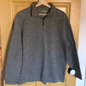 Haggar quarter zip sweater